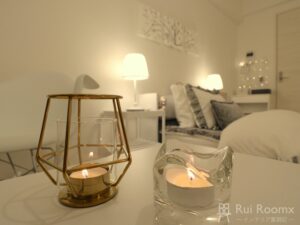 ruiroomx room light candle